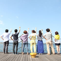 仲間のしるしだ！